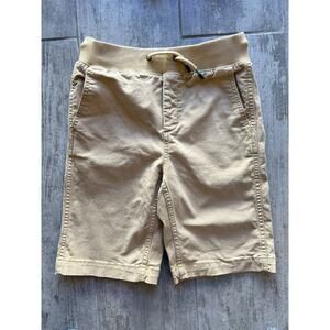 Gap Kids Boys Easy Pull On Shorts Khaki Tan Chino Everyday Casual School L 10-11